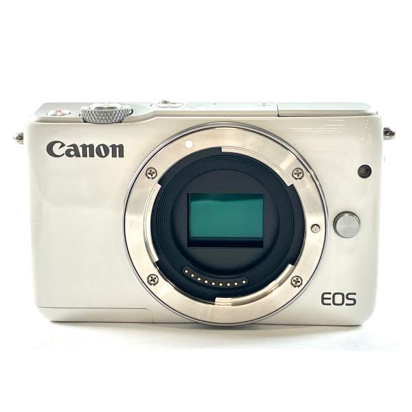 キヤノン Canon EOS M10 ボディ ホワイト デジタル ミラーレス 一眼カメラ 中古