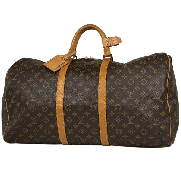 ルイ・ヴィトン Louis Vuitton キーポル 55 ハンドバッグ 旅行 出張 ビジネス ボス...