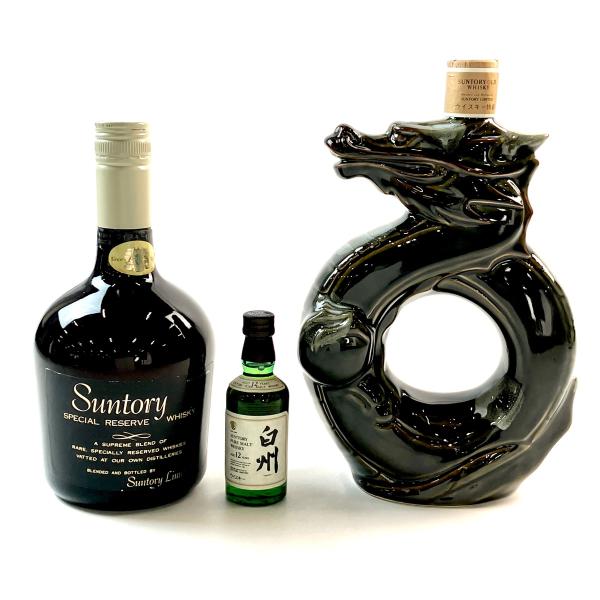 東京都内限定発送 3本 サントリー SUNTORY スペシャルリザーブ 白州 12年 ピュアモルト ...