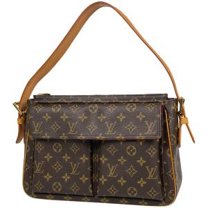 ルイ・ヴィトン Louis Vuitton ヴィバ シテ GM ワンショルダー 肩掛け ショルダーバッグ モノグラム ブラウン M51163 レディース 中古｜kaipre