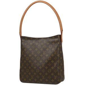 ルイ・ヴィトン Louis Vuitton ルーピング GM 肩掛け ワンショルダー ショルダーバッグ モノグラム ブラウン M51145 レディース 中古｜kaipre