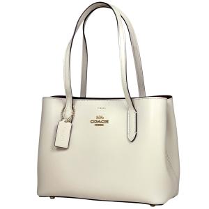 コーチ ミニ アベニュー キャリーオール 2WAY ショルダーバッグ トートバッグ レザー ホワイト F73277 在庫一掃