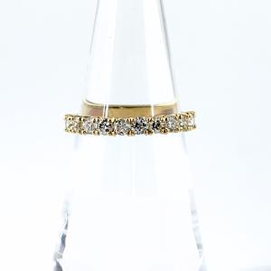 MIKIMOTO（ミキモト） フラワー モチーフ リング 指輪 ダイヤモンド 