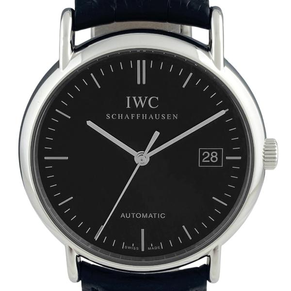 OH済 保証書 インターナショナルウォッチカンパニー IWC ポートフィノ IW353304 腕時計...
