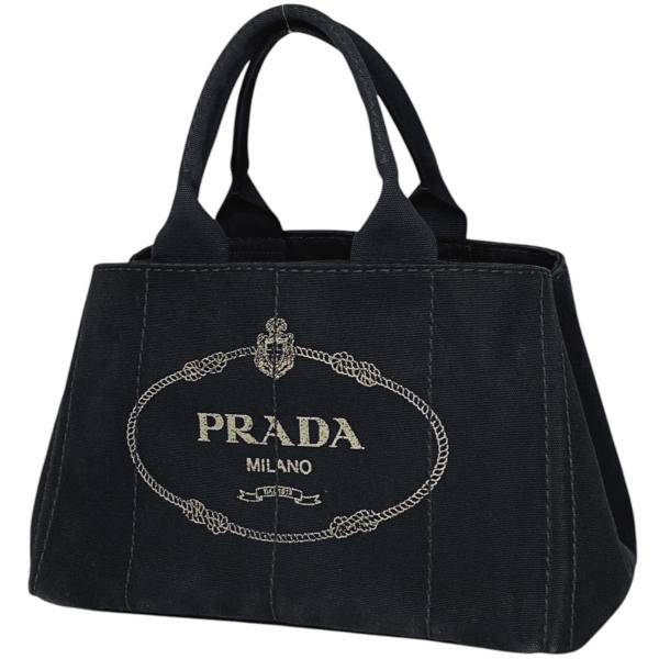 プラダ PRADA カナパ トート ハンドバッグ トートバッグ キャンバス ネロ(ブラック) BN1...