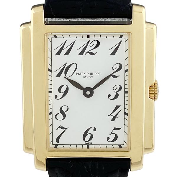 パテックフィリップ PATEK PHILIPPE ゴンドーロ 4824J-001 腕時計 YG レザ...