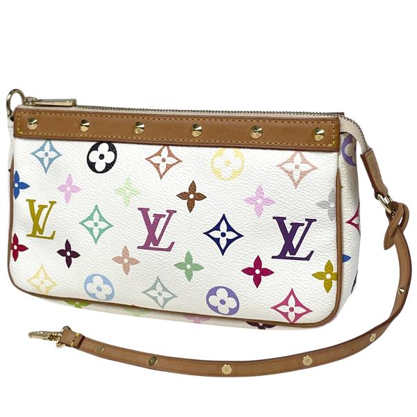 ルイ・ヴィトン Louis Vuitton ポシェット アクセソワール スタッズ 化粧 メイク アク...