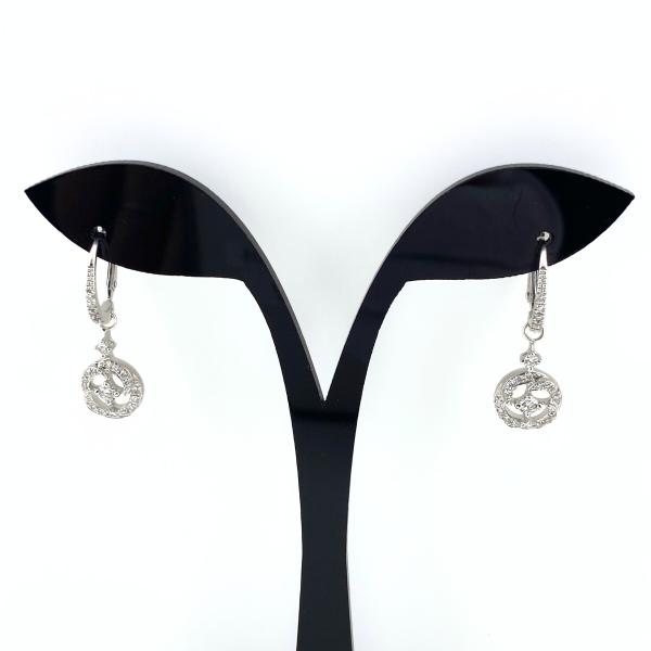 ポンテヴェキオ Ponte Vecchio メレダイヤ デザインピアス ピアス K18 ダイヤモンド...