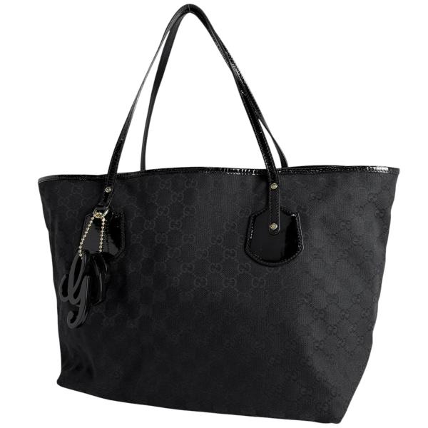 グッチ GUCCI GG柄 トートバッグ ジョリー ハンドバッグ トートバッグ GGキャンバス ブラ...