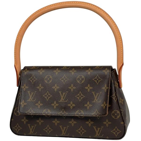 ルイ・ヴィトン Louis Vuitton ミニ ルーピング 肩掛け ワンショルダー ハンドバッグ ...