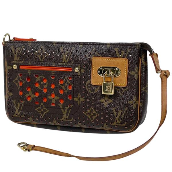 ルイ・ヴィトン Louis Vuitton ポシェット アクセソワール ハンドバッグ パンチング モ...