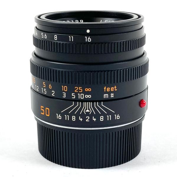 ライカ LEICA SUMMICRON-M 50mm F2 ズミクロン 6bit ブラック レンジフ...