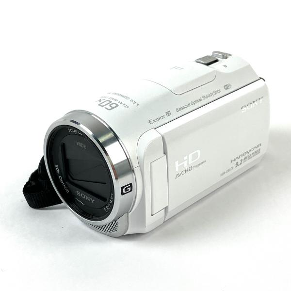 ソニー SONY デジタルHDビデオカメラレコーダー HDR-CX675 ホワイト デジタルビデオカ...