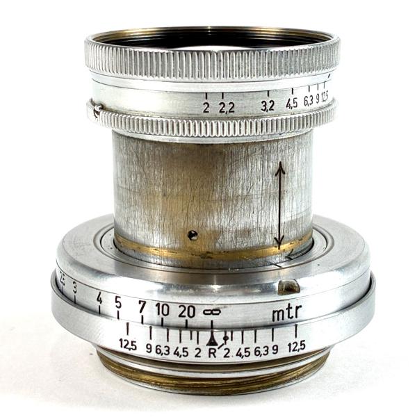 ライカ LEICA Summar 50mm F2 ズマール クローム Lマウント L39 レンジファ...