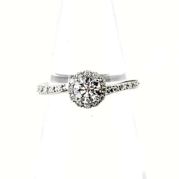 スタージュエリー STAR JEWELRY メレダイヤ デザインリング プラチナ 指輪 リング 6号...