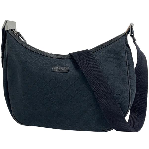 グッチ GUCCI GG柄 ショルダーバッグ GGキャンバス ブラック 122790 レディース 中...