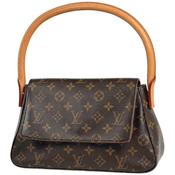ルイ・ヴィトン Louis Vuitton ミニ ルーピング 肩掛け ワンショルダー ハンドバッグ ...