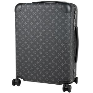 ルイ・ヴィトン Louis Vuitton ホライゾン55 スーツケース キャリーバッグ モノグラムエクリプス ブラック M23002 メンズ 中古