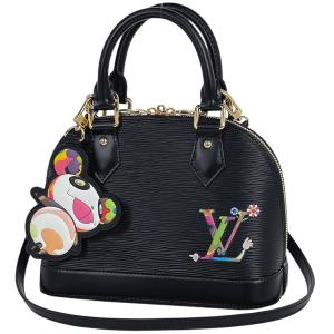 ルイ・ヴィトン Louis Vuitton アルマBB ハンドバッグ 2WAY 村上隆 エピ ノワール(ブラック) M13670 レディース 中古