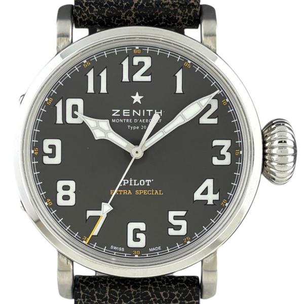 保証書 ゼニス ZENITH パイロット タイプ20 03.2434.679/20.I010 腕時計...
