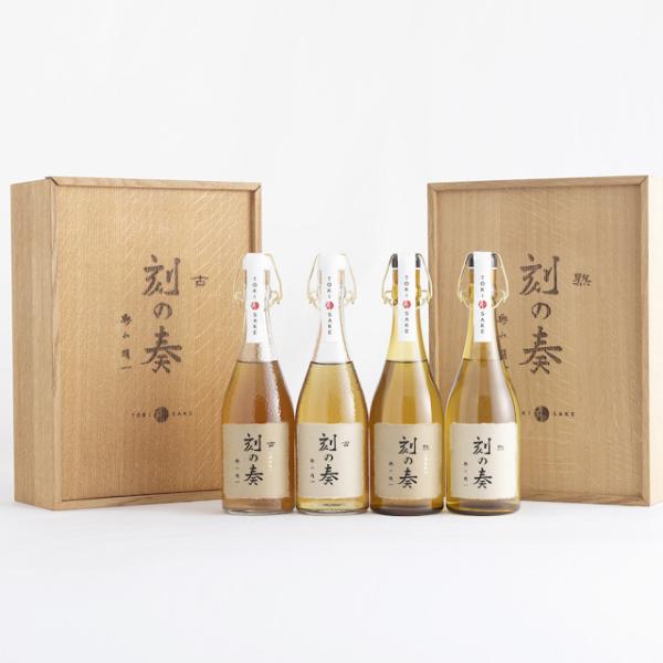 希少酒 高級酒 世界限定20セット 輿水精一氏サイン入り 刻の奏 日本酒　熟成酒　720ml 4本セ...