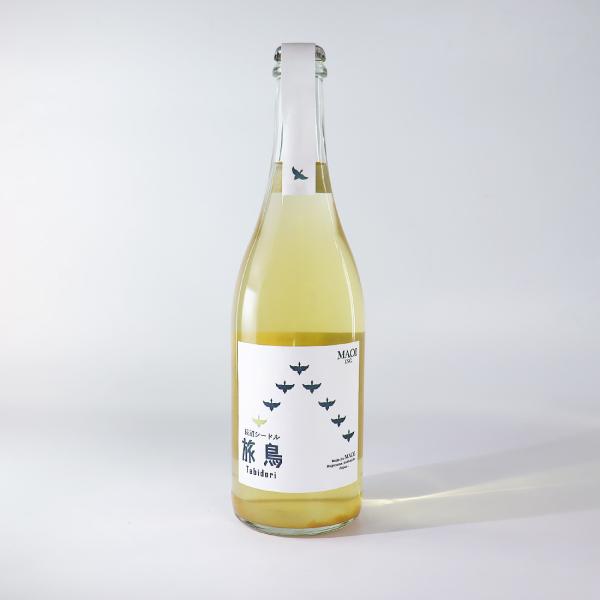 シードル 日本 北海道 長沼シードル 旅鳥 750ml 馬追蒸溜所