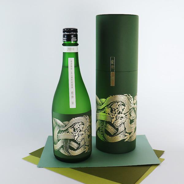 日本酒 きもと 純米大吟醸 創業160周年記念酒 龍勢 地 つち 2018BY 箱入 720ml 藤...