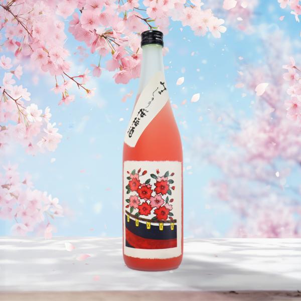 梅酒 みよしのの桜梅酒 720ml 奈良春日山酒造  奈良県 花札梅酒 梅酒おすすめ 春の梅酒