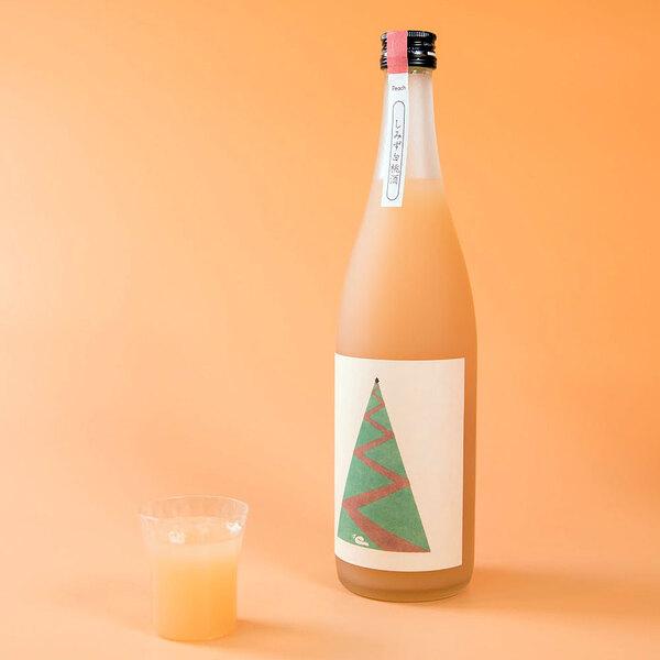 むかしはなし しみず白桃酒 果実酒 リキュール 720ml / 室町酒造