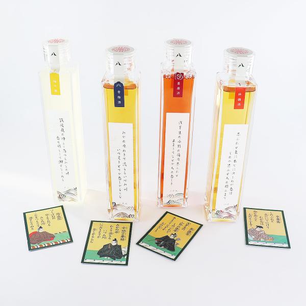 百人一首がテーマ 8th Ocean 百人一酒 リキュール飲み比べセット 果実酒 セット商品 ギフト...