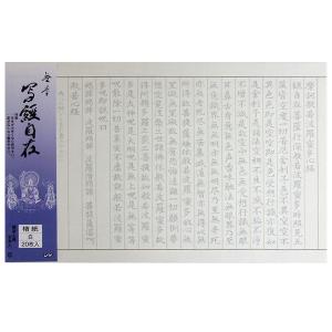 写経用紙 写経自在 楮紙 白 20枚 大きめ手本