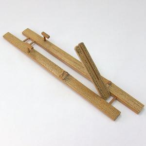 うちわ立て 大 イカダ ゴマ竹 「団扇 書道用品 書画 展示」