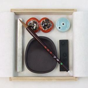 大人の書道セット かわいい Sサイズの書道セット７点