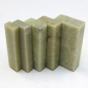 印材 上級青田関防印 12×6×50mm 落款 篆刻 遊印 書道用品
