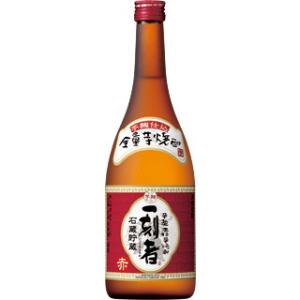 (ケース販売) 全量芋焼酎 一刻者 赤 25度 720ml 6本
