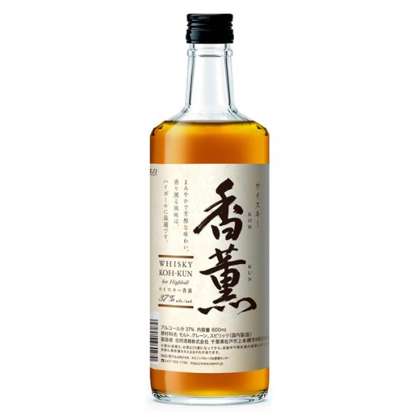 (送料無料(九州・沖縄除く)) 合同 ウイスキー香薫 600ml びん 12本(1ケース)