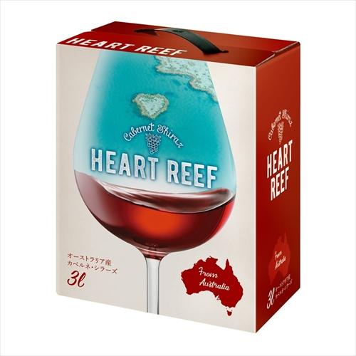 (ケース販売)(送料無料(九州・沖縄除く)) サッポロ ハートリーフ カベルネ・シラーズ 3L 30...