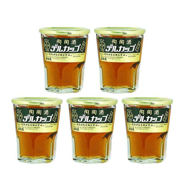 陶陶酒 デルカップ 銭形印・辛口 50ml×5本セット