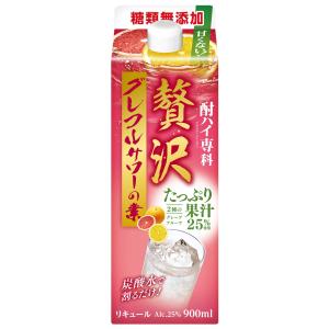 合同酒精 送料無料 酎ハイ専科 グレープフルーツサワーの素 25% 1.8L×6