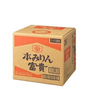 (送料無料(九州・沖縄除く)) 合同 本みりん富貴 20000ml BIB 1本(1ケース)｜kaiseiya