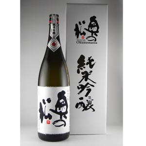 奥の松　純米吟醸　1800ml 化粧箱入り