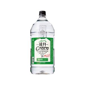 送料無料(九州・沖縄除く) 鏡月２５度 ４Ｌ 4000ml 4本(1ケース)