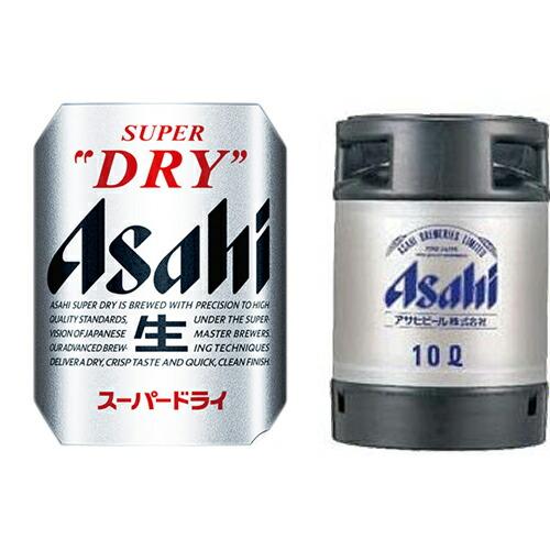 【送料無料（九州・沖縄除く）】アサヒ スーパードライ 樽生 10L 10000ml ※空樽保証金込 ...