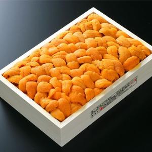 特選生うに折詰め250ｇ(エゾバフウンウニ)(北方四島産)(北海道うに丼)
