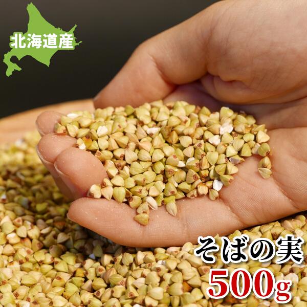 そばの実 500g スーパーフード 令和5年産 2023年度産 北海道 幌加内産  蕎麦の実 送料無...