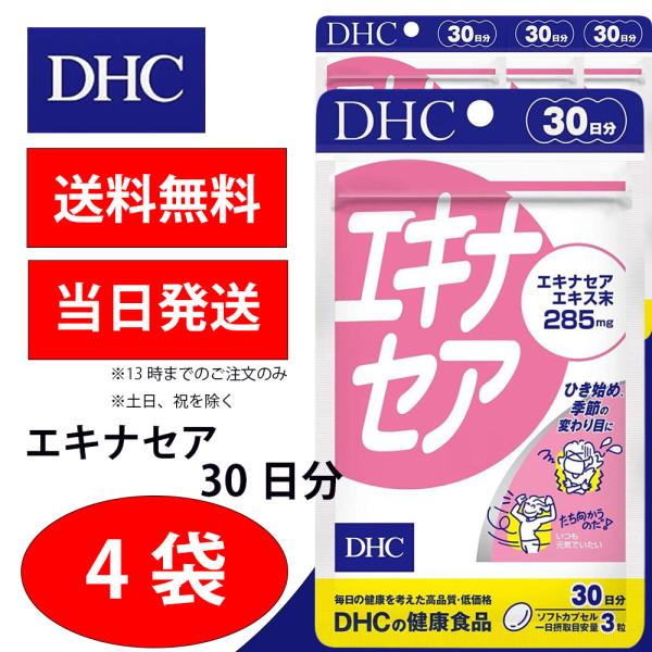 DHC エキナセア 30日分 4個 健康食品 美容 サプリ 送料無料