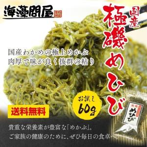 お試し 極磯めひび（乾燥刻みメカブ）60g_ ぽっきり 母の日