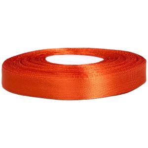 マミー商事 小白リボン 12mm幅 約28m巻 Col.10 オレンジ