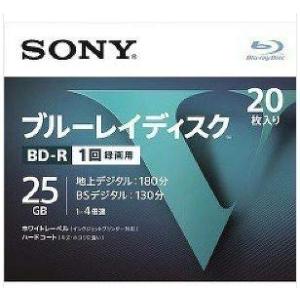 SONY ソニー ブルーレイ BD-R 1回録画用　25GB　 Vシリーズ 20BNR1VLPS4 ...