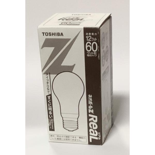 TOSHIBA ネオボールZ ReaL 電球形蛍光ランプ 電球60Wタイプ 電球色 EFA15EL/...